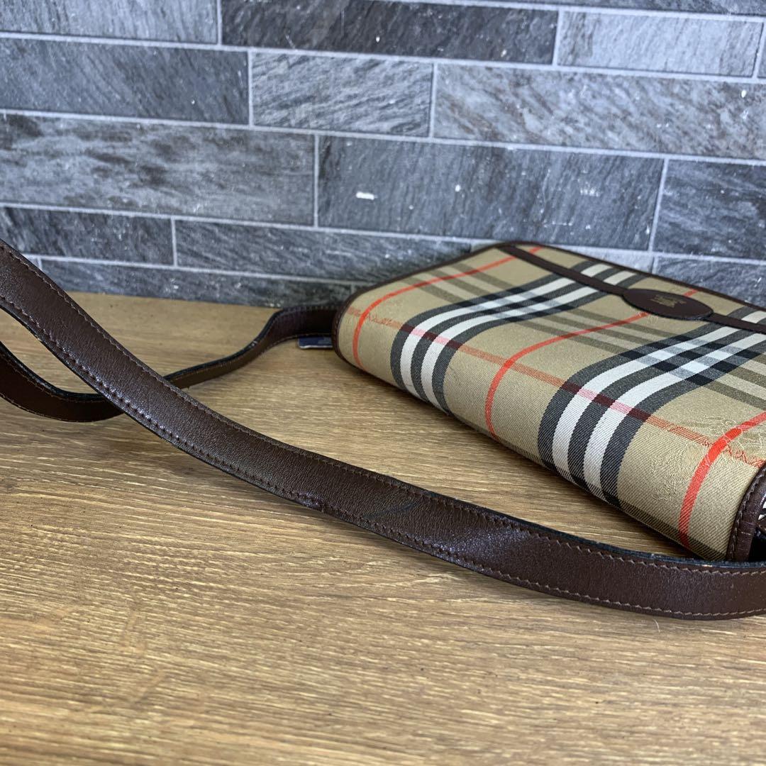 希少 タグ付き　オールド　BURBERRYS　ノバチェック　ショルダーバッグ