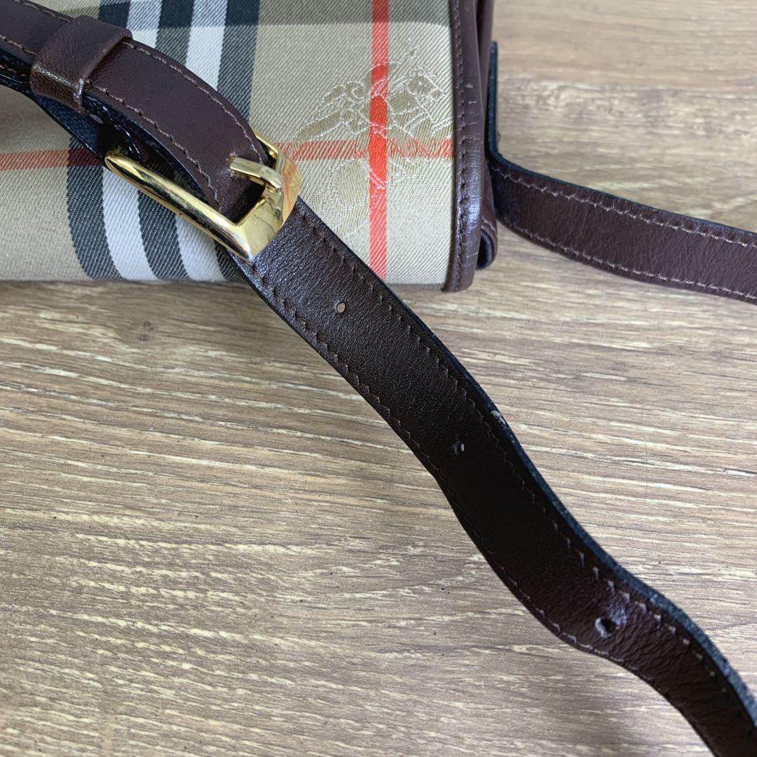 希少 タグ付き　オールド　BURBERRYS　ノバチェック　ショルダーバッグ