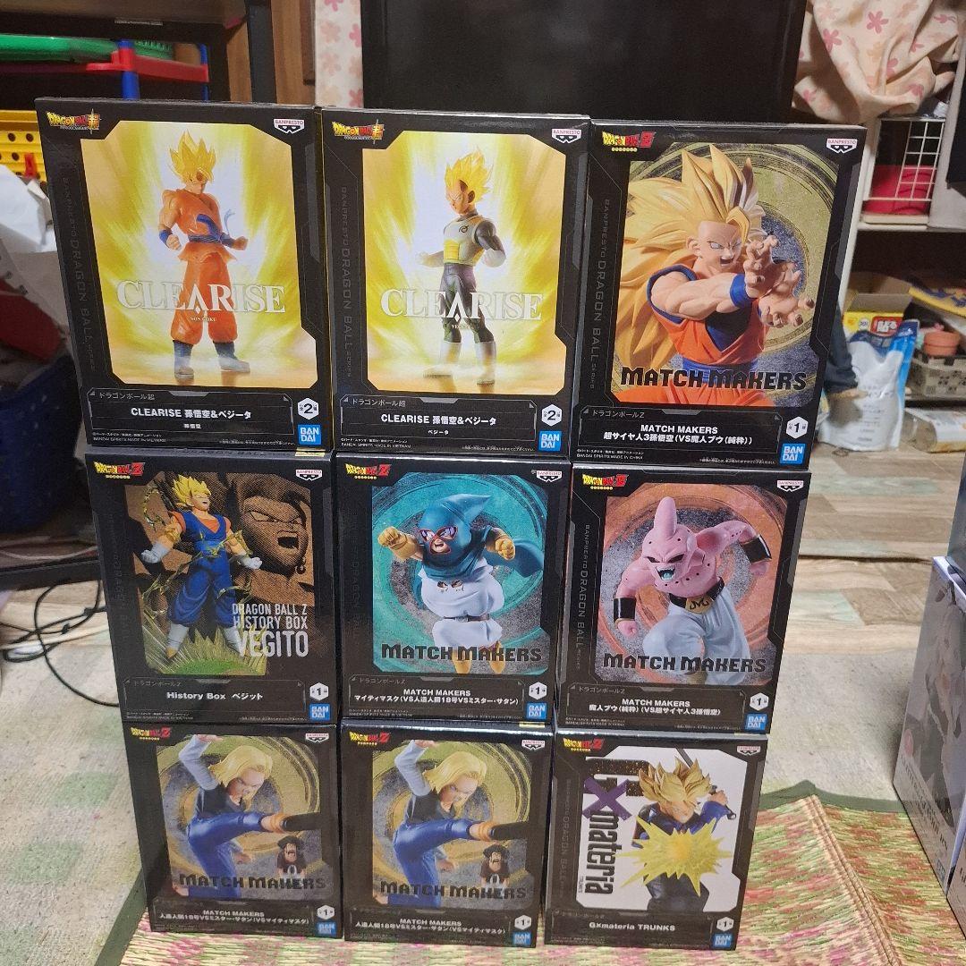 最新プライズフィギュア ドラゴンボール9点セットまとめ売り - メルカリ