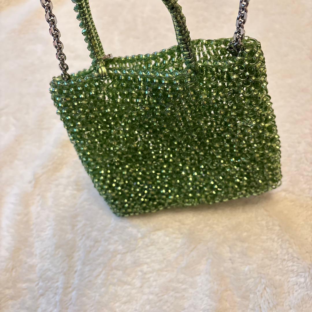 ANTEPRIMA アンテプリマ　ワイヤーバッググリーン