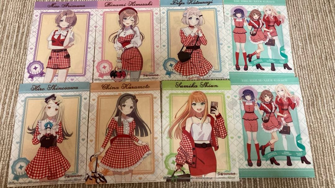 学園アイドルマスターA賞B賞C賞D賞 その他グッズ 非売品有 クリア