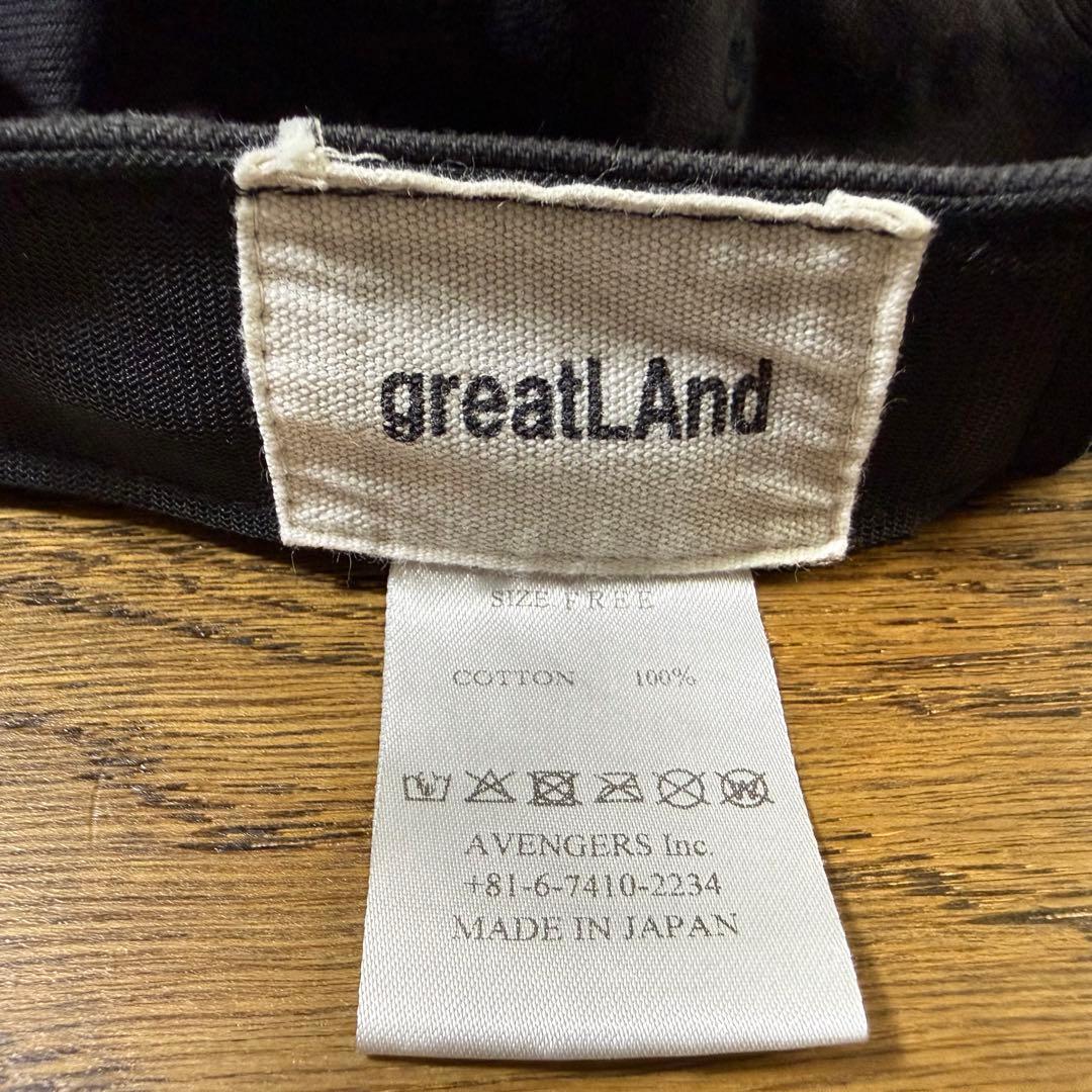 新品未使用】greatLAnd ORIGINAL cap sade white - メルカリ