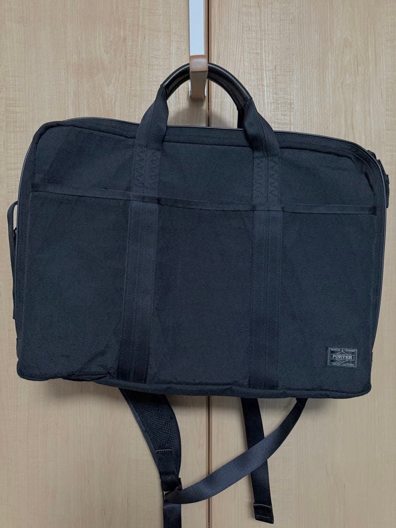 Porter 3wayBag ブラックビジネスバッグ
