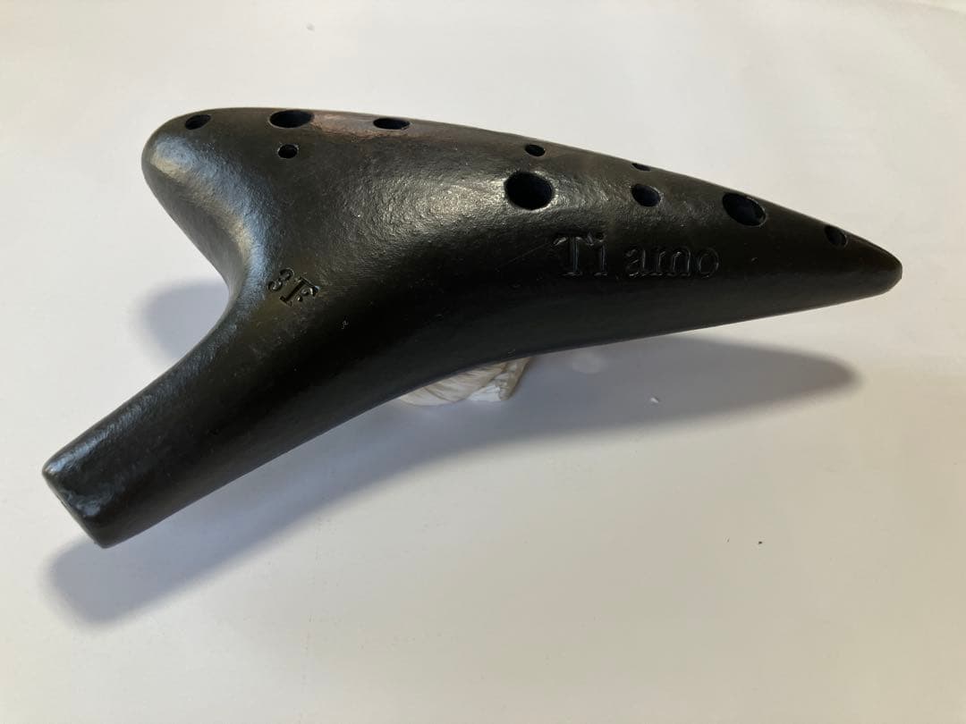 Ti amo ティアーモ オカリナ ３F (SF) 黒陶モデル 13穴