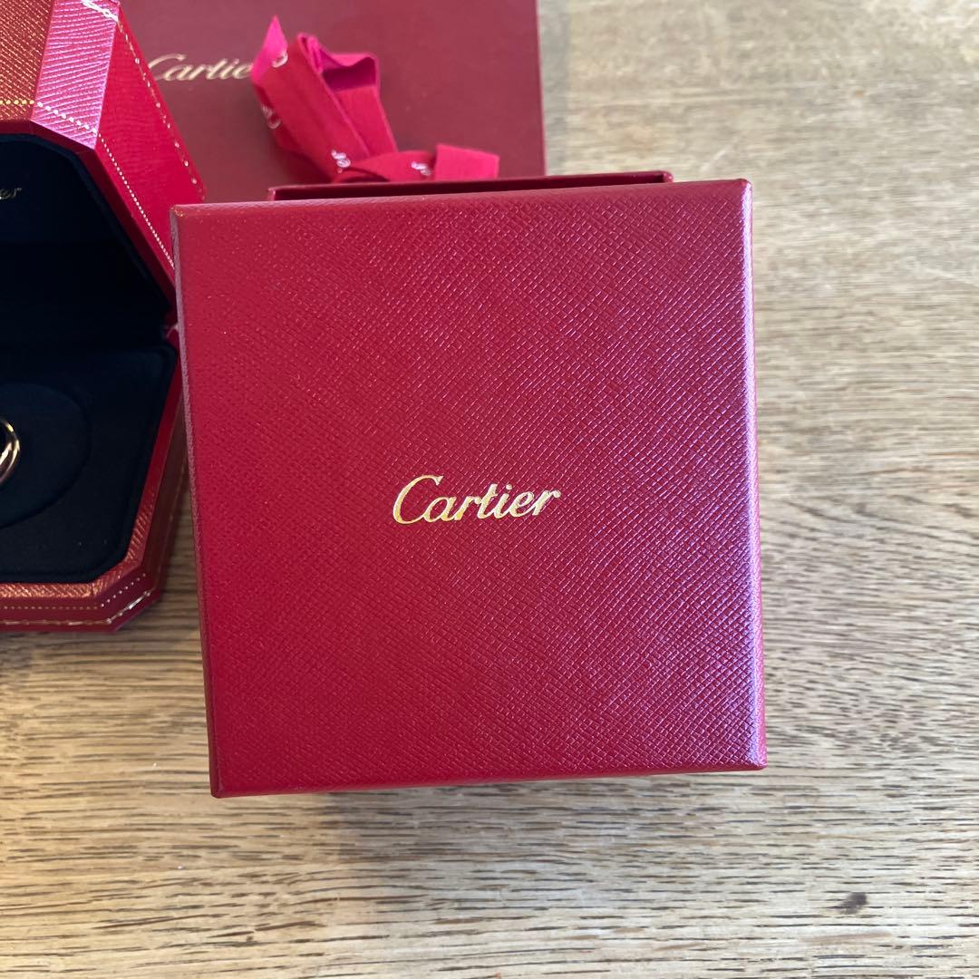 カルティエ　トリニティリング　スモールSM 56 16号(旧タイプ)