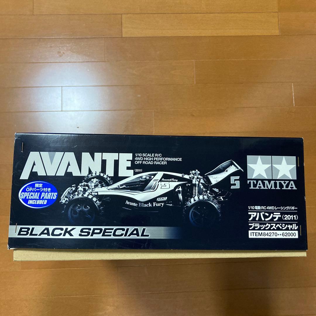 ホビーラジコン TAMIYA AVANTE BLACK SPECIAL 1/10