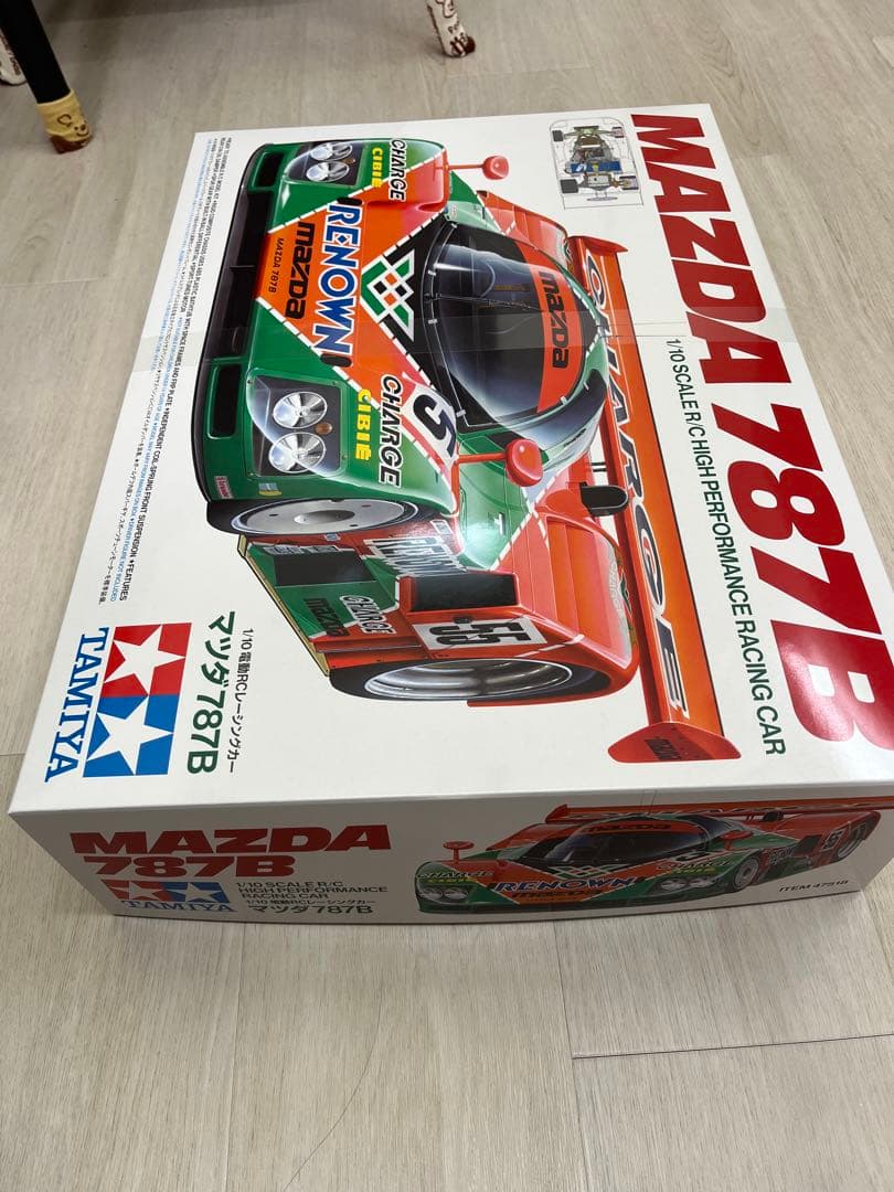 タミヤ1/10マツダ787 B ITEM47518