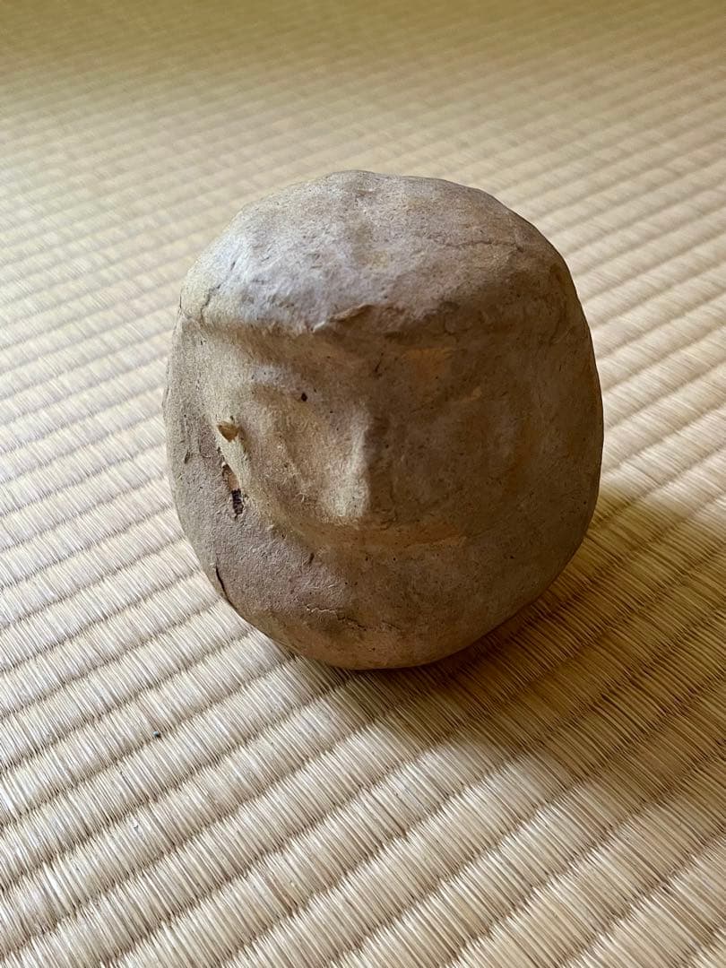 高崎達磨 達磨の木型 2 張子の達磨 中身あり 木型付き 骨董