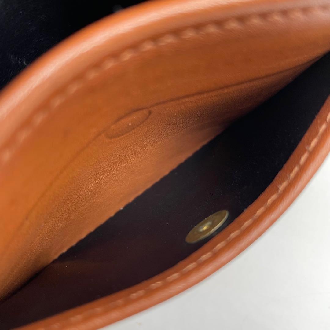 オールドコーチ　ケース　ミニ財布 ブラウン　希少レア