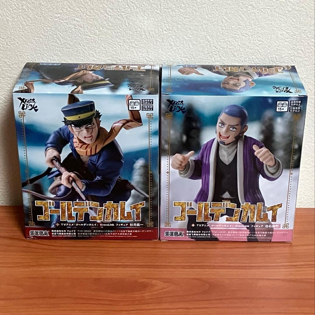 未開封】ゴールデンカムイ 杉元佐一 白石由竹 フィギュア2体セット