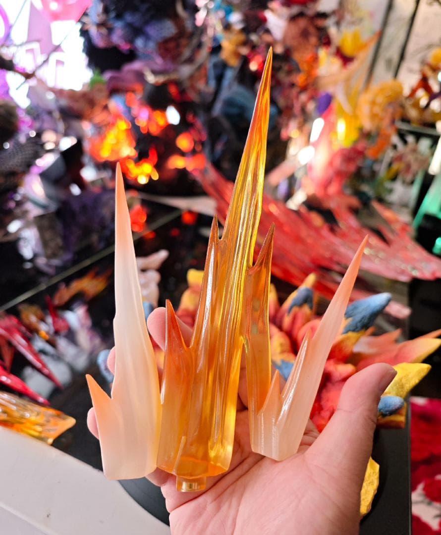 ドラゴンボール 界王拳 孫悟空 1/4 樹脂 彫刻フィギュア