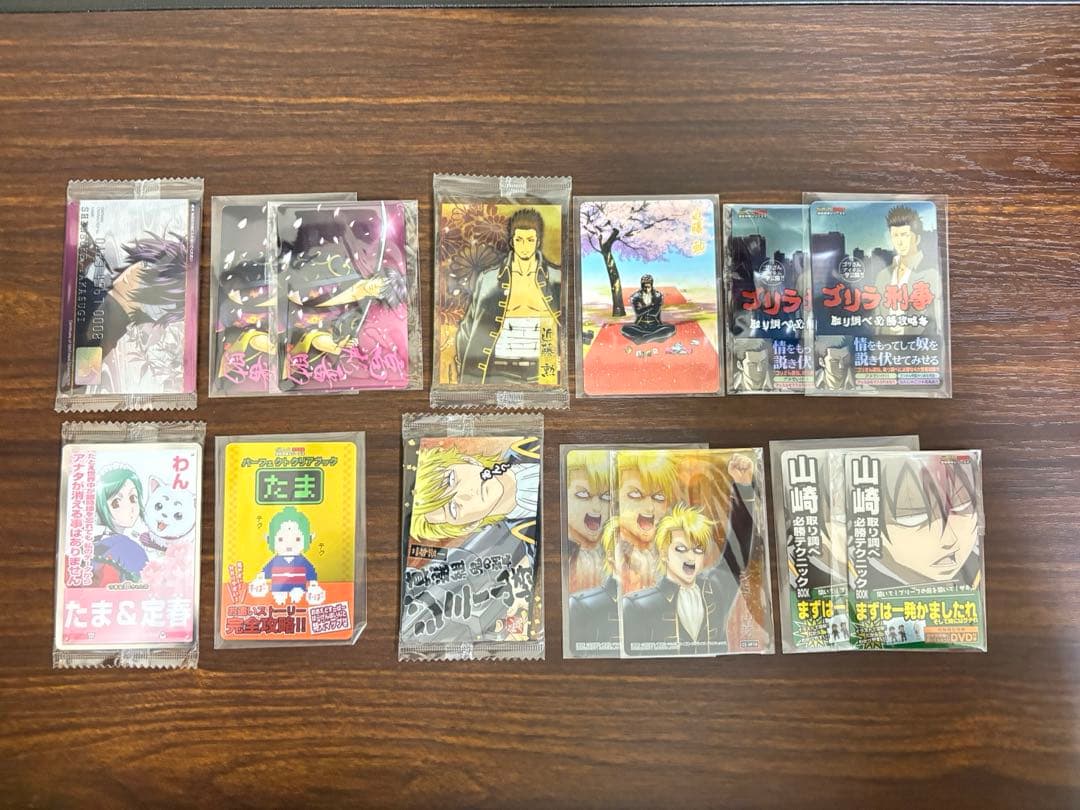 銀魂カード ウエハース ガム その他 おまけ付き