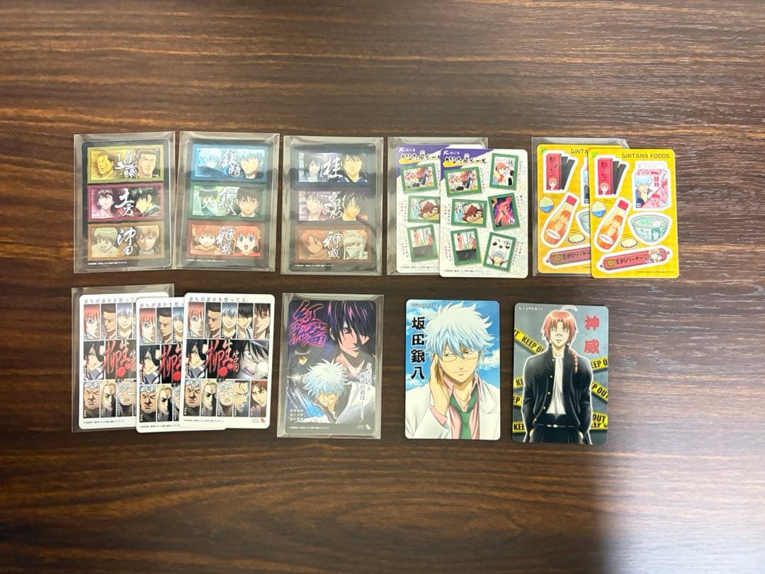 銀魂カード ウエハース ガム その他 おまけ付き