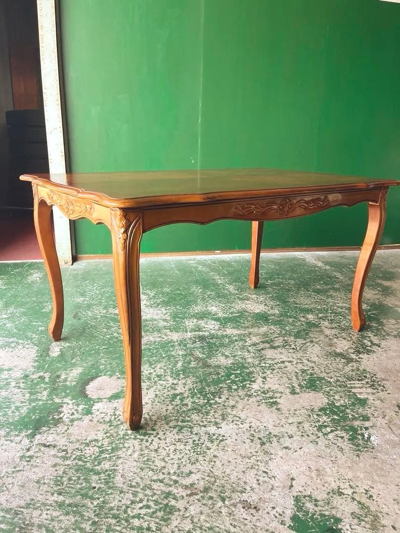 イタリア ダイニングテーブル アンティーク　　猫脚 インテリア ビンテージ