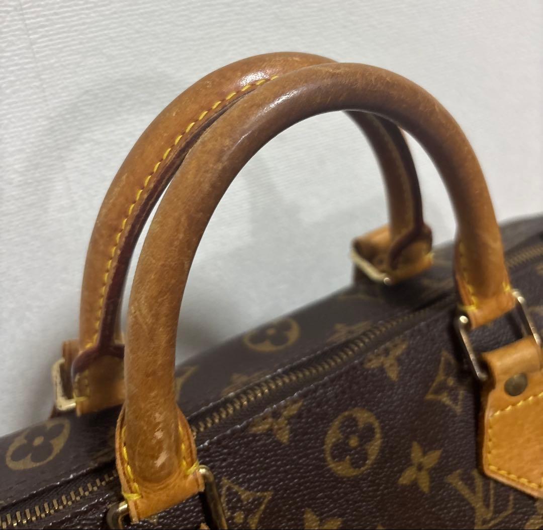 ルイヴィトン モノグラム ス ピーディ 30 南京錠・鍵2本付