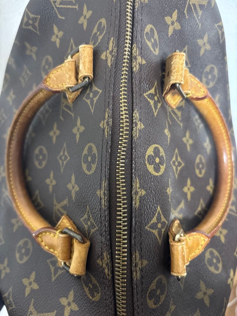 ルイヴィトン モノグラム ス ピーディ 30 南京錠・鍵2本付