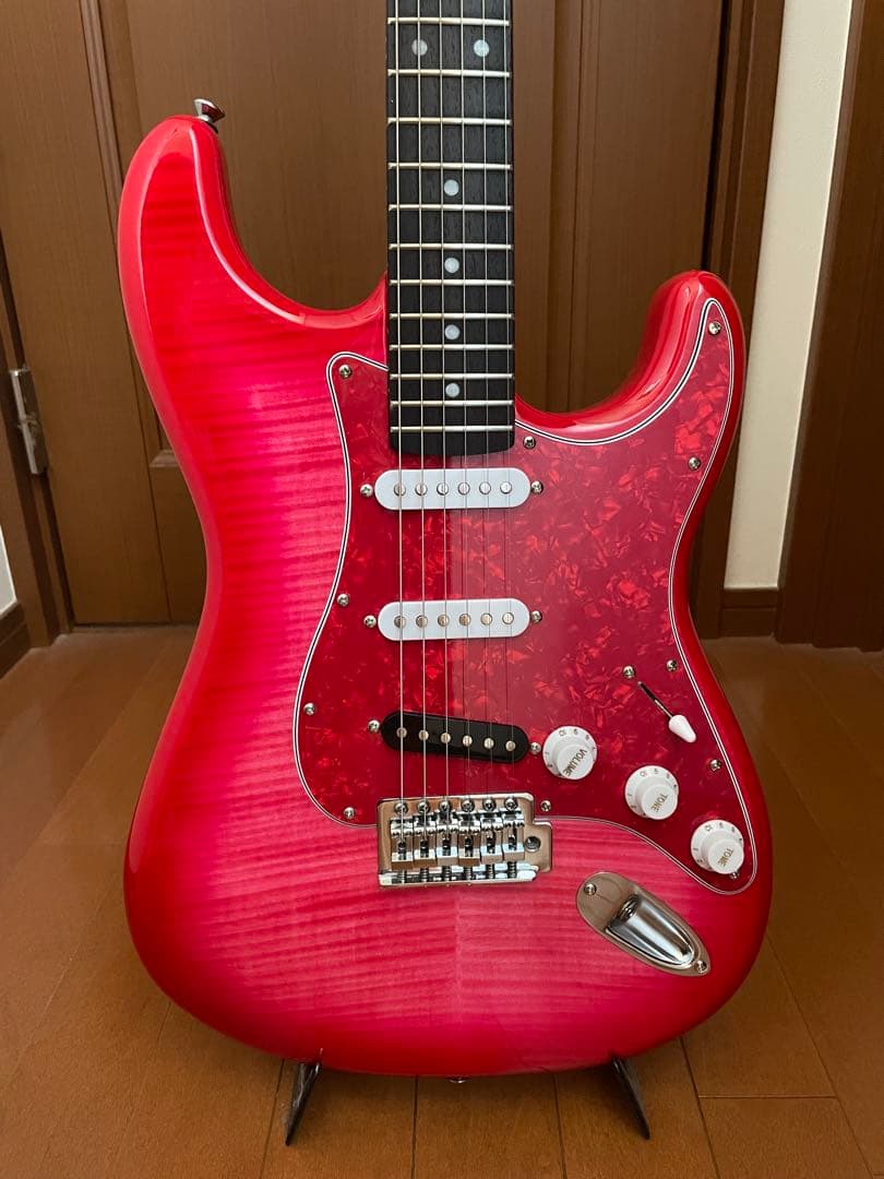 S.galaner レッド エレキギター