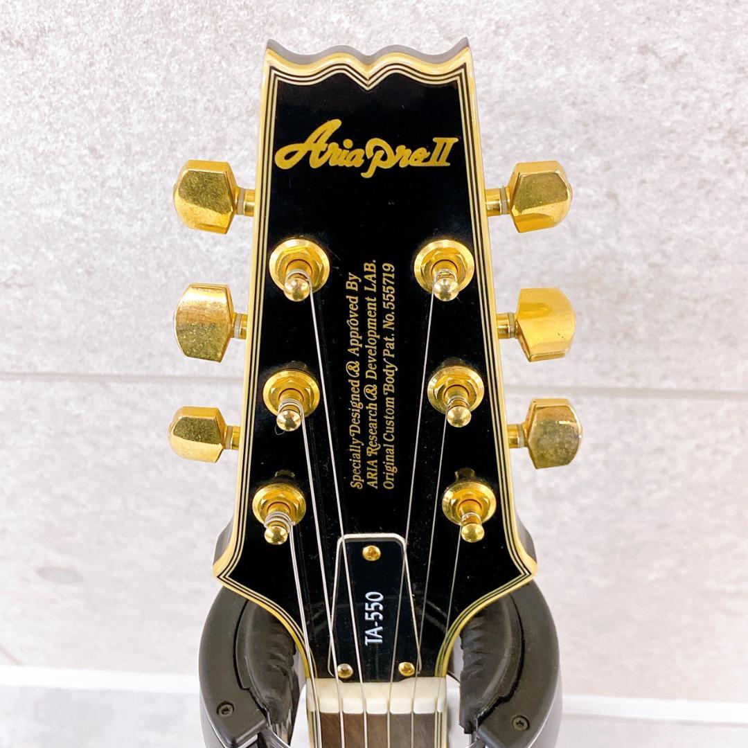 Aria Pro II TA-550 セミアコースティックギター／ソフトケース付