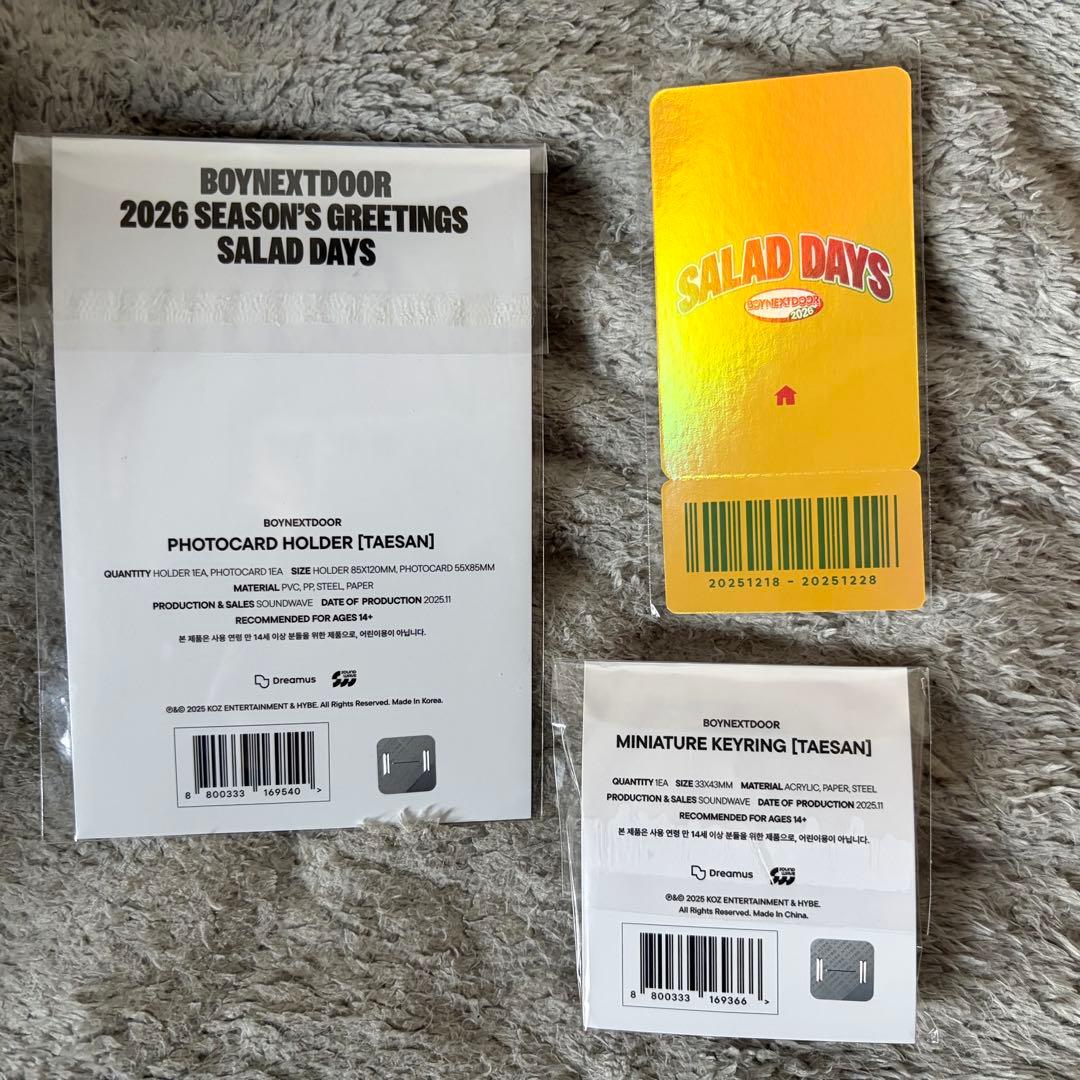 【美品】テサン HYBEシーグリポップアップ