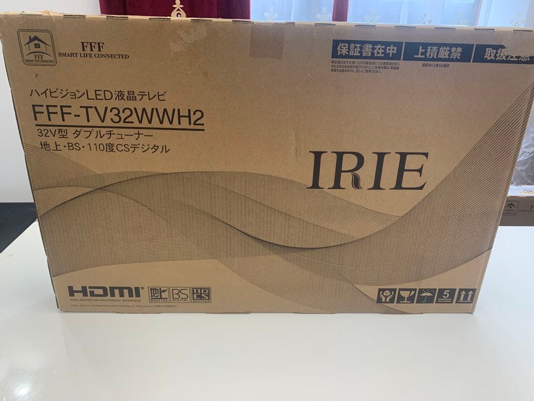 IRIE 32インチ 液晶テレビ FFF-TV2K32WWH2外付け2023年製 FFF SMART