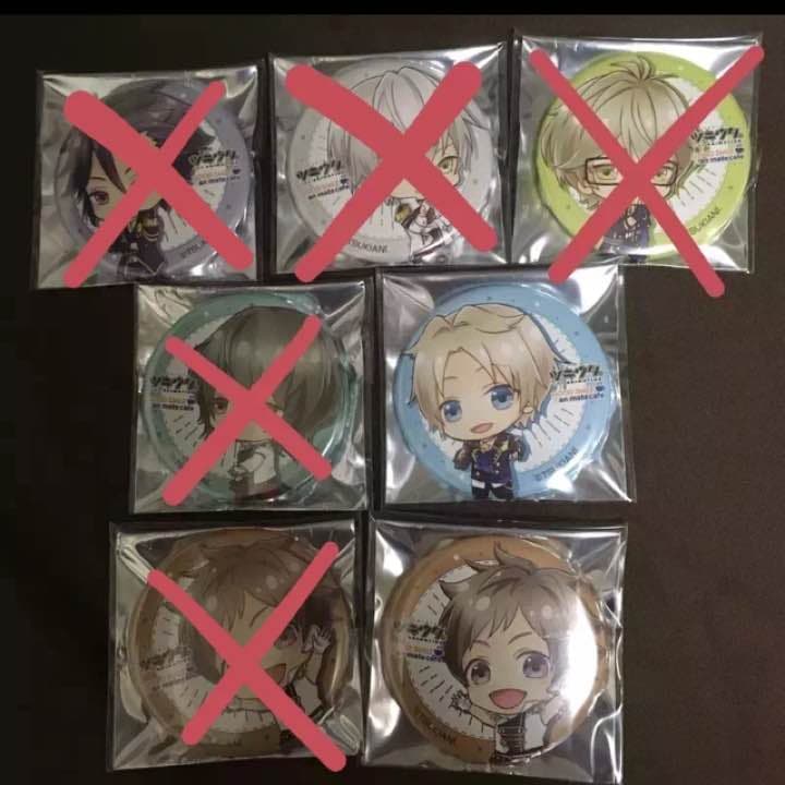 hunter×hunter ふぉーちゅん 缶バッジ シャルナーク まとめ売り