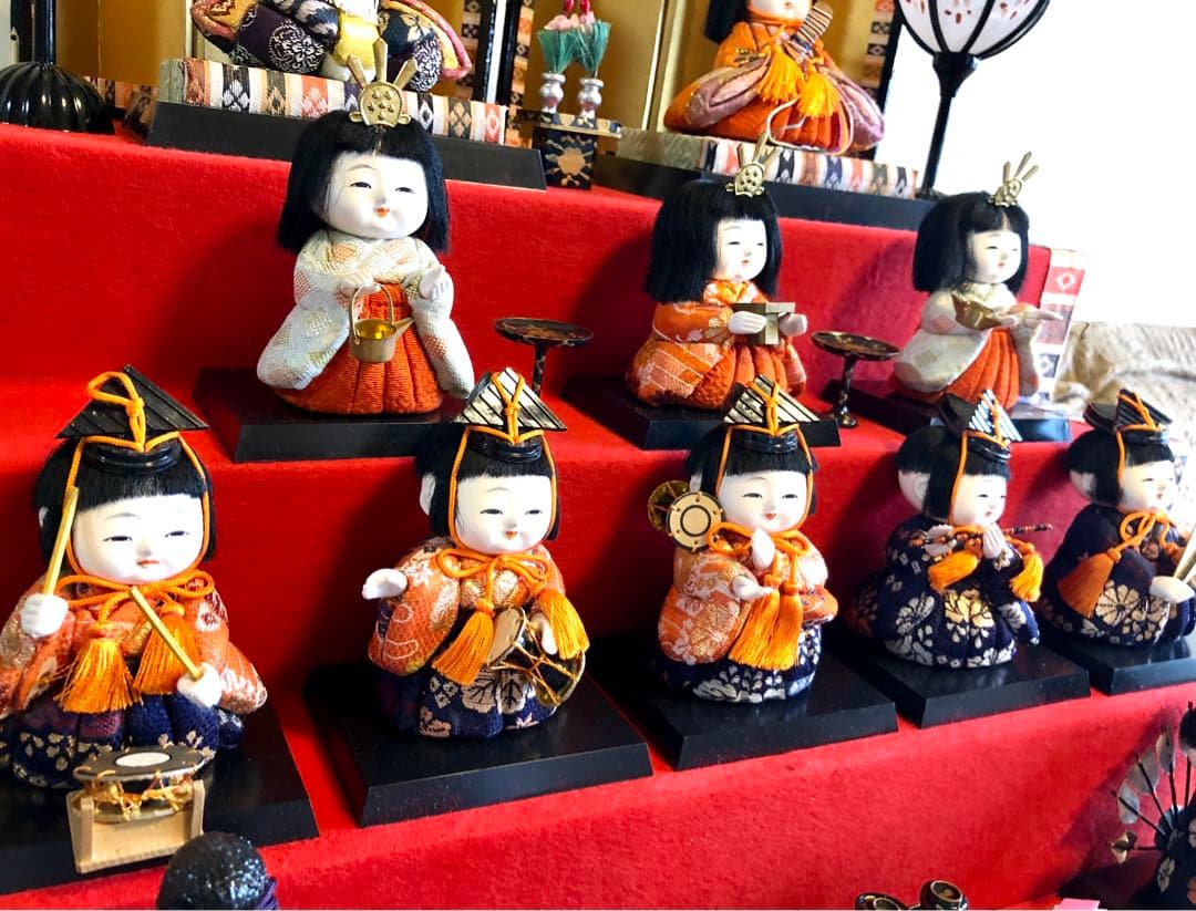 ★ブルートパーズ★　ひな人形　七段飾り　勇宝作