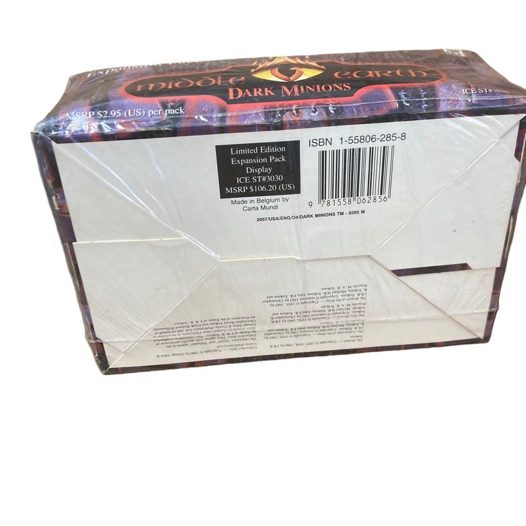 激レア】ミドルアース 指輪物語 ダークミニオンズ 限定版 1ボックス トレカ