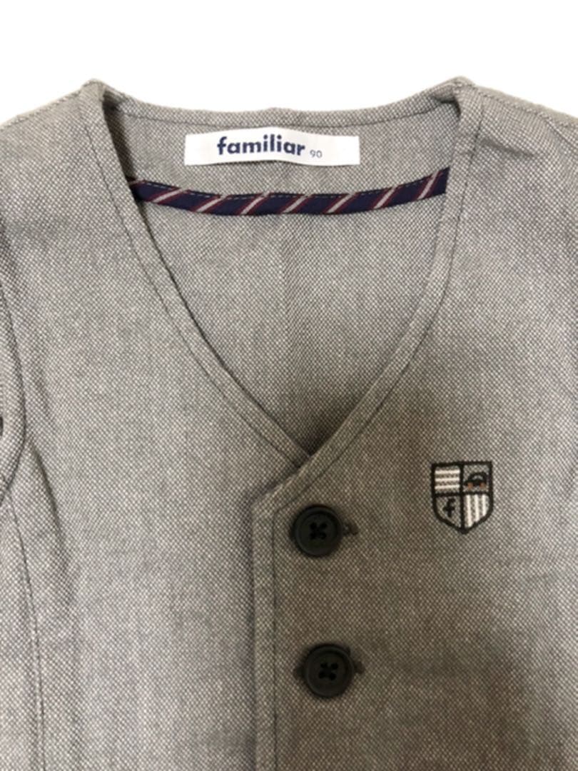 familiar フォーマル スーツ　90