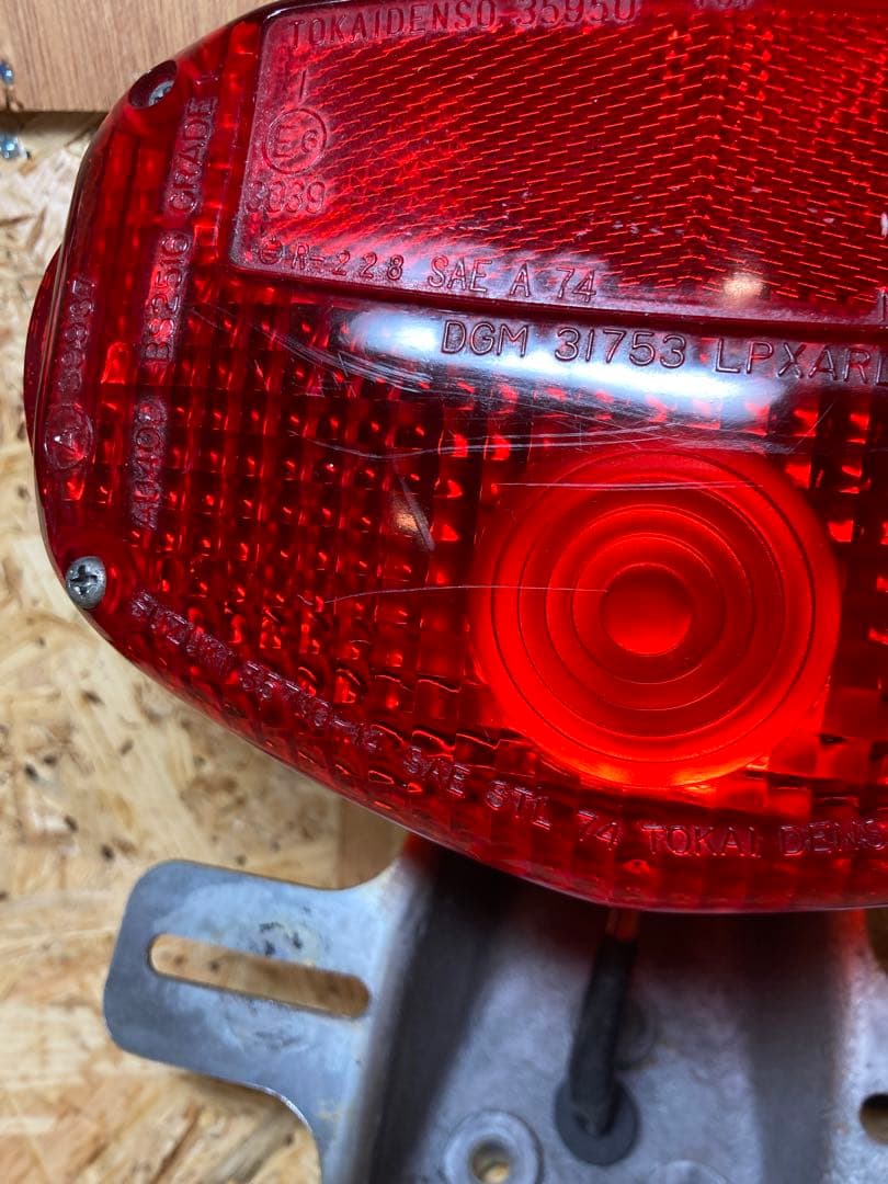 gs400lテールライトテールブラケットgs400 gsx400l