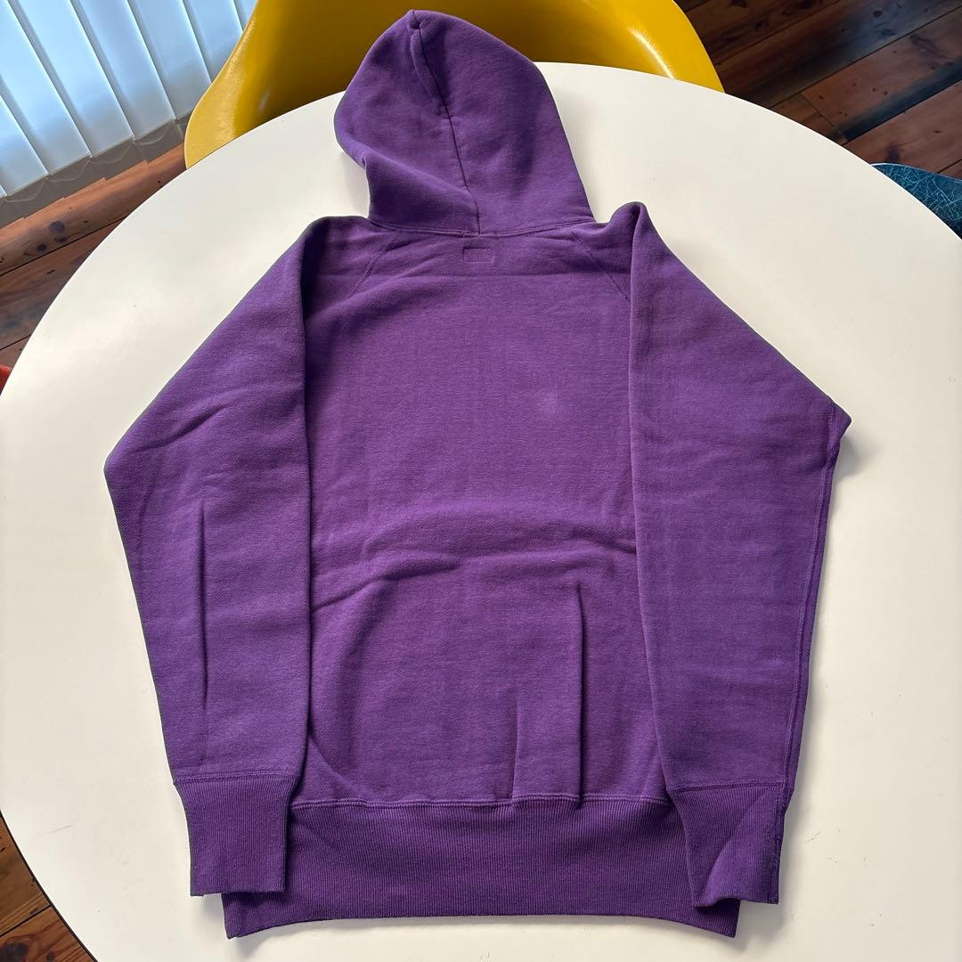 ウエアハウス マツヤ別注　ロードランナースウェットパーカー　パープル　Lサイズ
