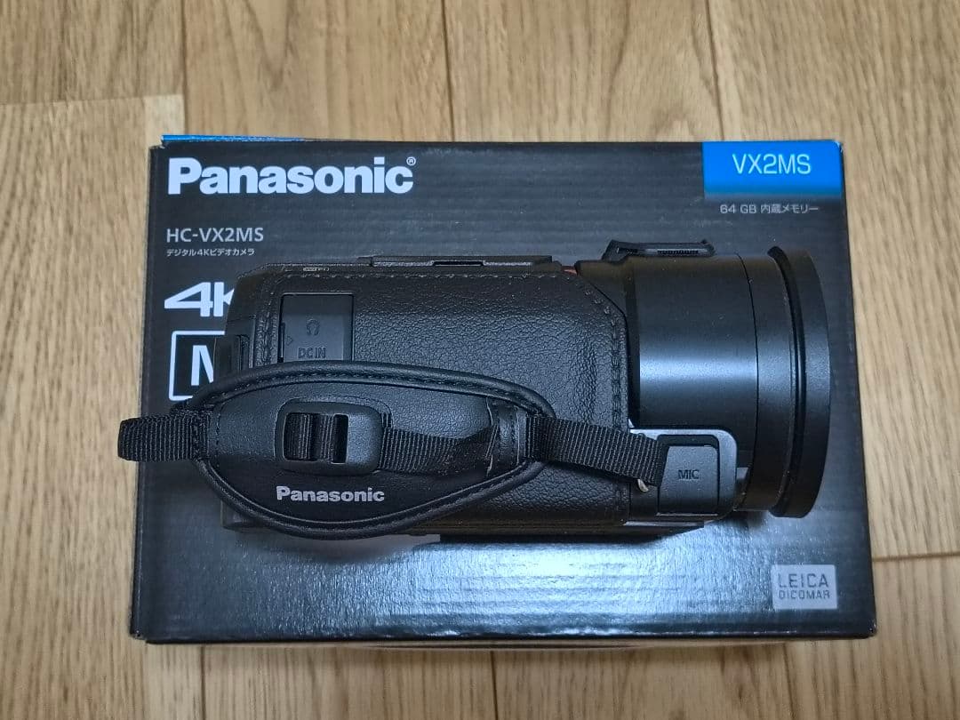 Panasonic HC-VX2MS 4Kビデオカメラ本体