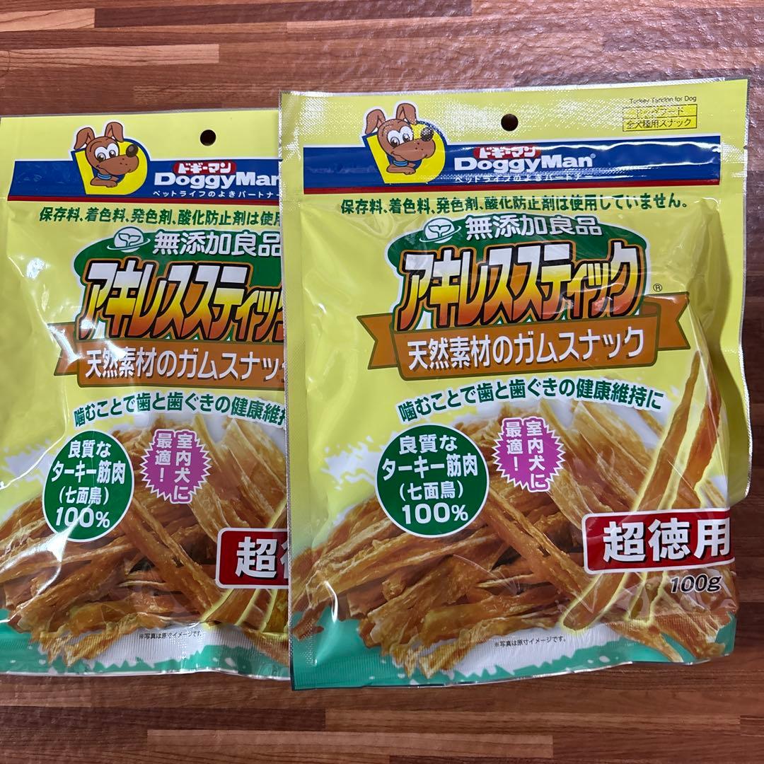 無添加良品アキレススティック超徳用100g】✖️24袋セット 無添加良品