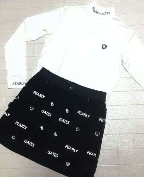 再再再値下げ美品！パーリーゲイツ　スカート0 紺ネイビー　裏起毛　秋冬