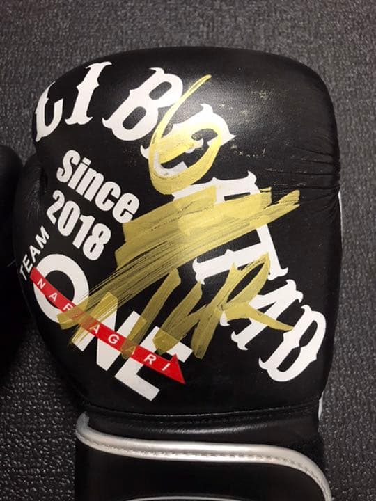 節約 皇治選手 クラウドファンディング直筆サイン入りグローブ 皇治