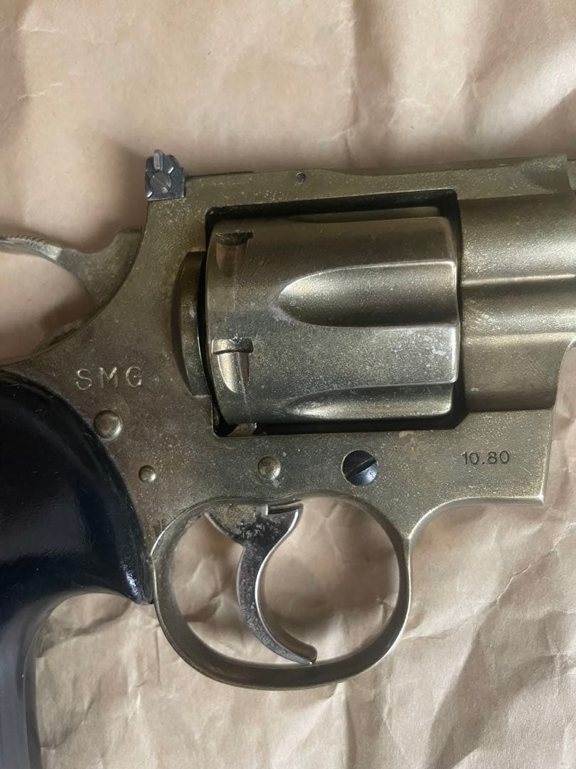 Python .357 金属モデルガン　コクサイSMG刻印