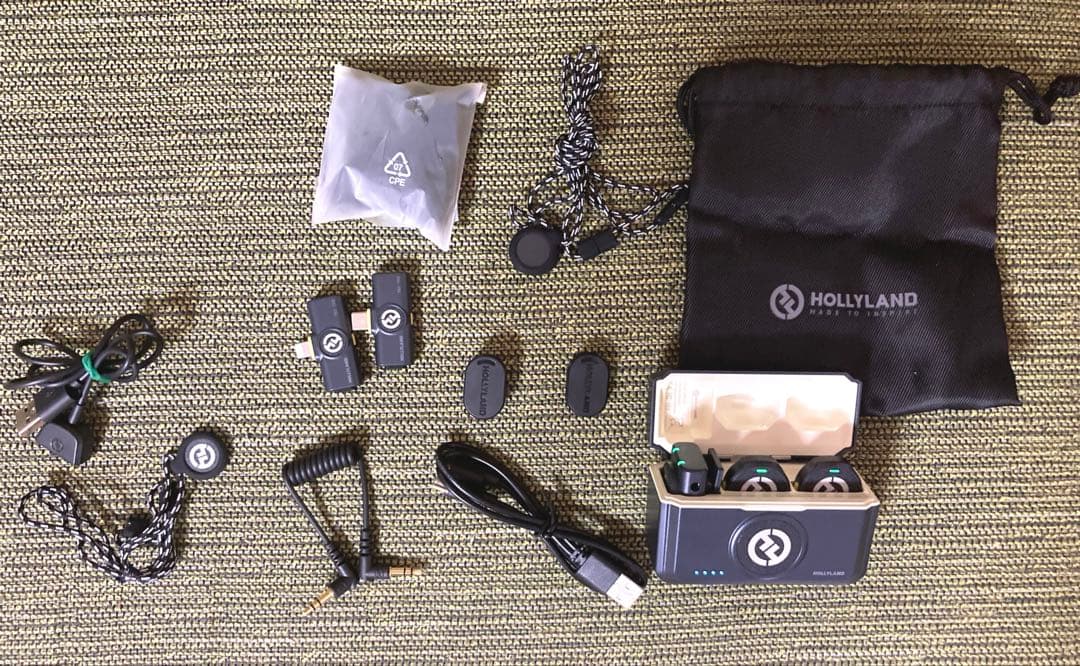Hollyland Lark M2 Combo ワイヤレスマイク