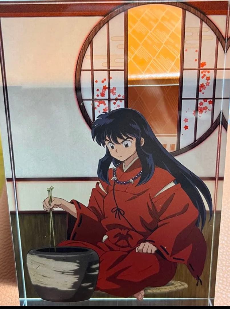 犬夜叉 くじメイト A賞アクリルブロック 朔の日犬夜叉