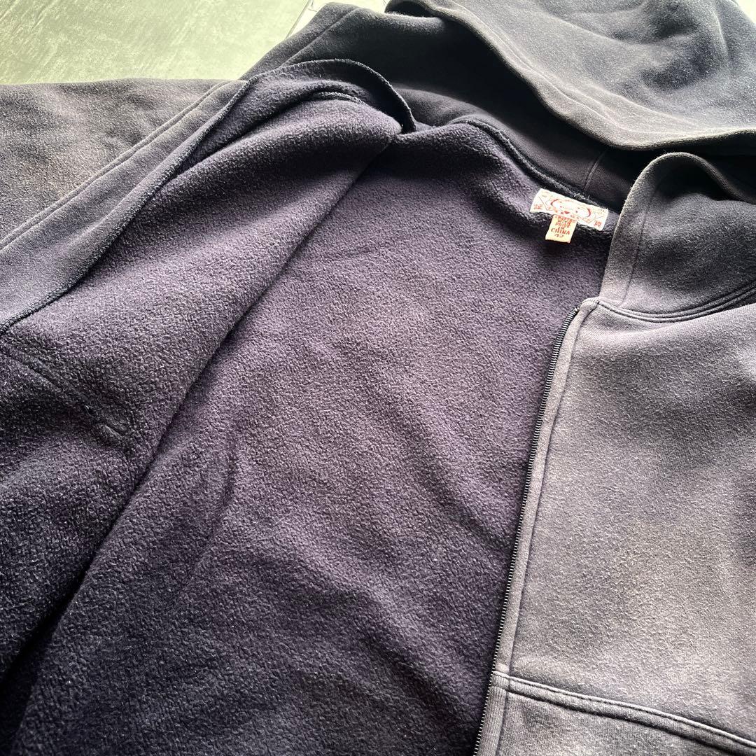 XLサイズ42　EVISU　特大バックカモメ パーカー　エヴィス　ヴィンテージ