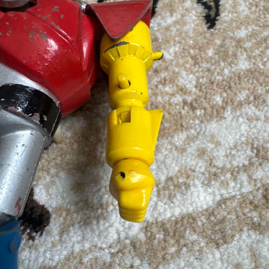 当時物】ブルマァク Z合金 ジンクロン UFO戦士ダイアポロン 超合金