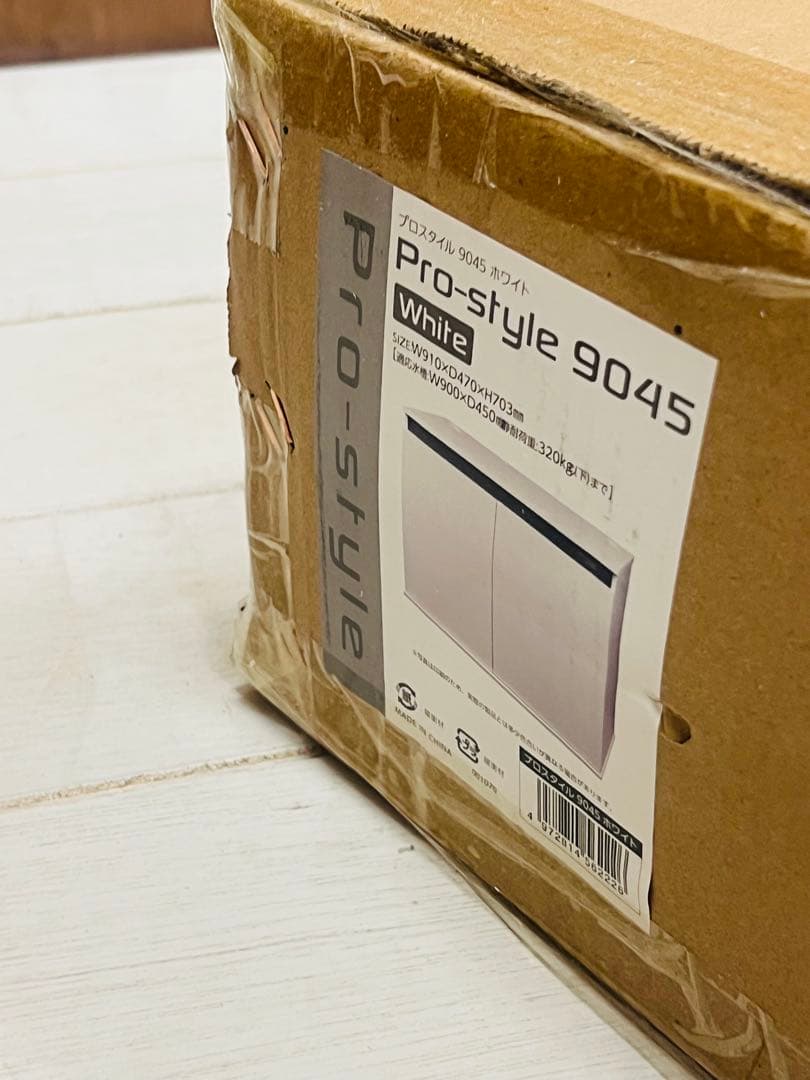 年内ラスト1セット限定 クリア＆ホワイト900サイズ オーバーフロー水槽