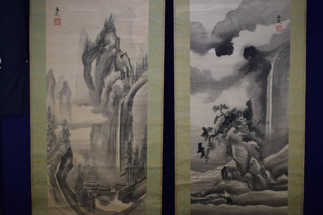 点描 抽象画 手書き肉筆