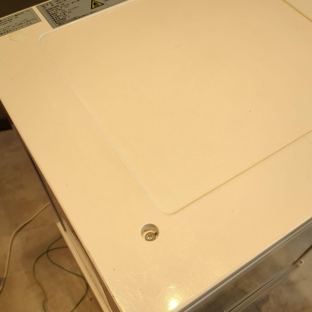 JCM ガラス扉冷蔵庫 ホワイト 2段棚 冷蔵ショーケース