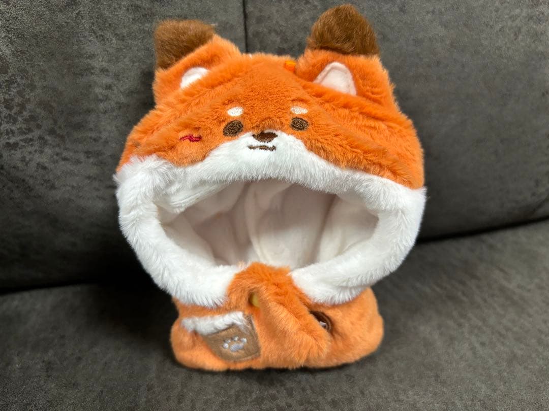 キツネ 10cm ぬい服 ぬいぐるみ服 ちびぐるみ着せ替え いつぬい ぬい活