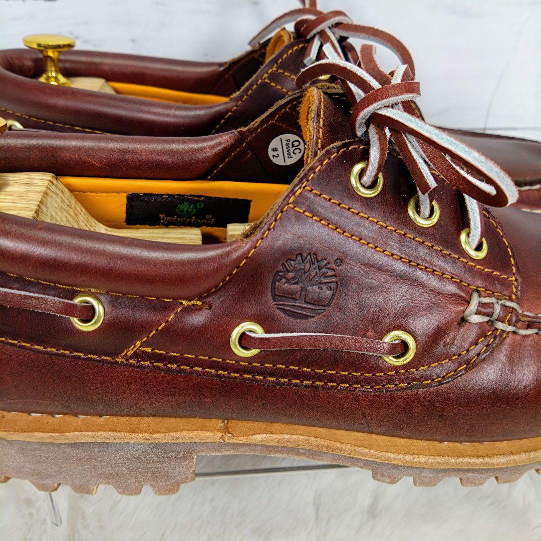 【極美品】Timberland ティンバーランド スリーアイ 8W/26.0cm