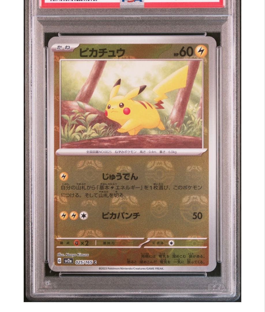 【人気高騰中】マスターボールミラー　ピカチュウ.ライチュウ連番psa10