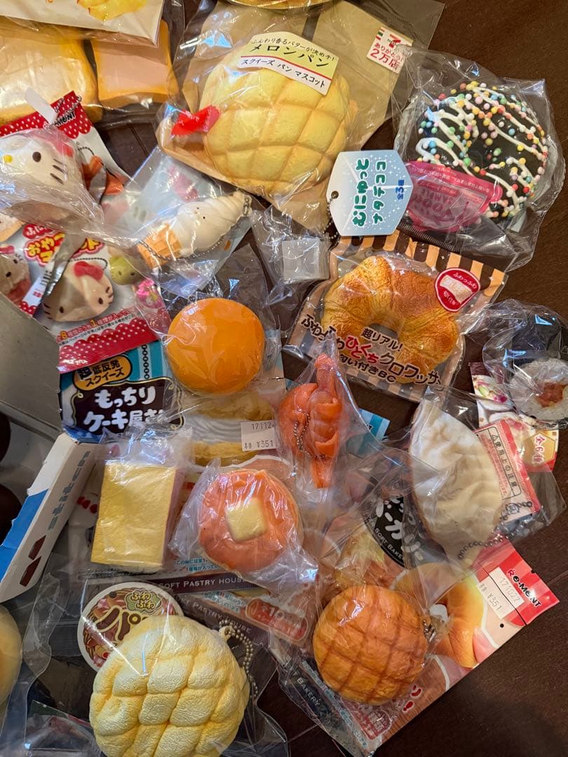 スクイーズ まとめ売り 牛乳パン 豆腐の冬 おやつパン ふにふにおやつ