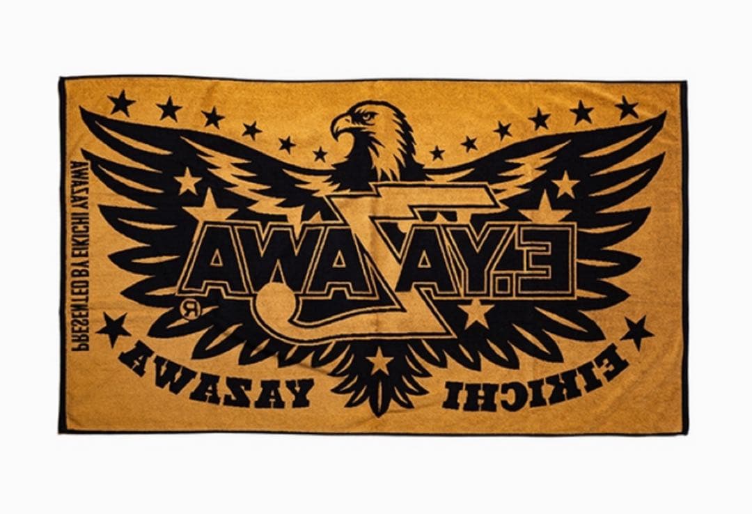 矢沢永吉 SBT ジャガード　スペシャルビーチタオル ロゴ　イーグル　未開封品