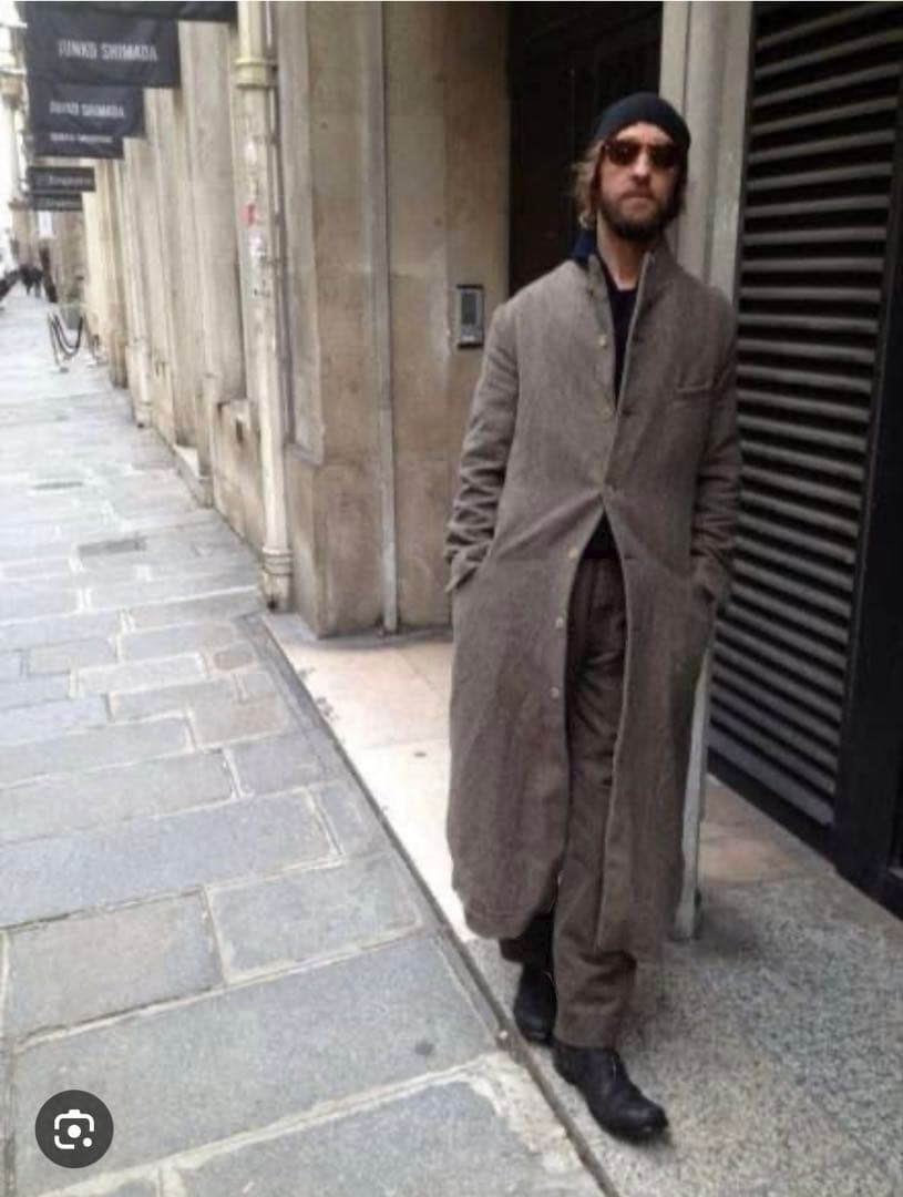 【24】Paul Harnden 100%ウール ロングコート