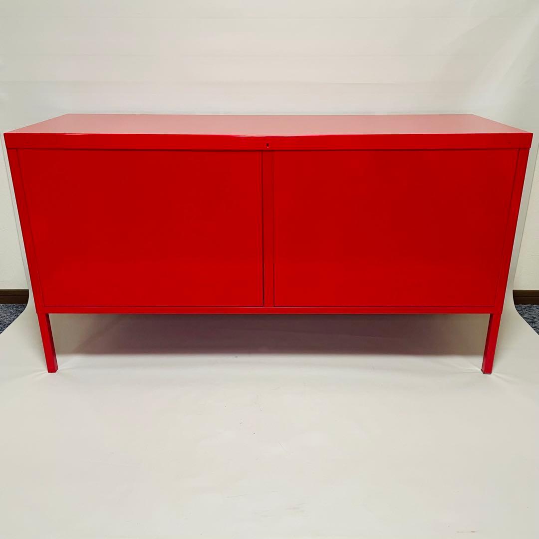 廃盤品】IKEA PS キャビネット レッド - メルカリ