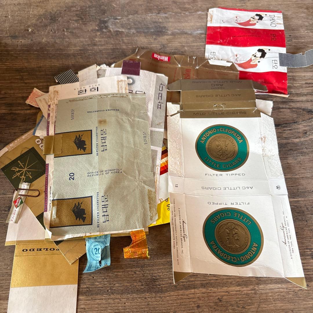 タバコのパッケージ